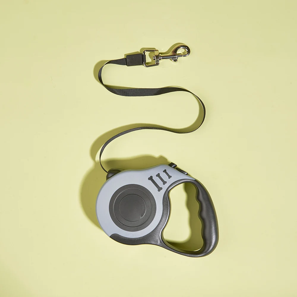 Guinzaglio per cani da 3 m 5 m per cani di piccola taglia Gatto Retrattile automatico Durevole Nylon Piombo Cucciolo Viaggi all'aperto Camminare Escursionismo Corda da trazione