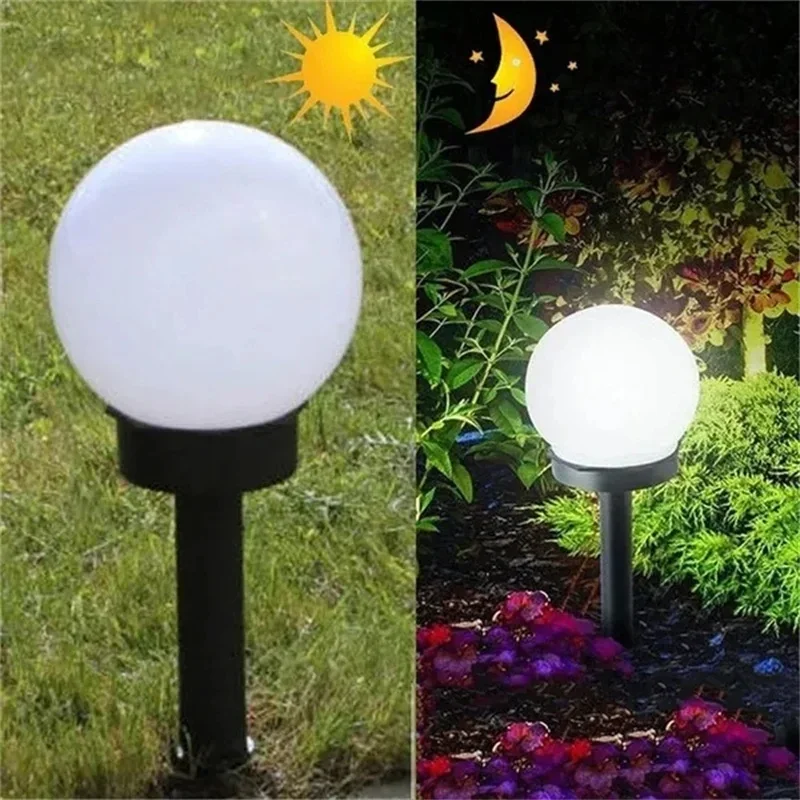 1/3/6/9PC Solar Powered Led-lampe Lampe Energie Licht Wasserdichte Outdoor Garten Licht Straße Solar panel Ball Lichter Rasen Hof Lampe