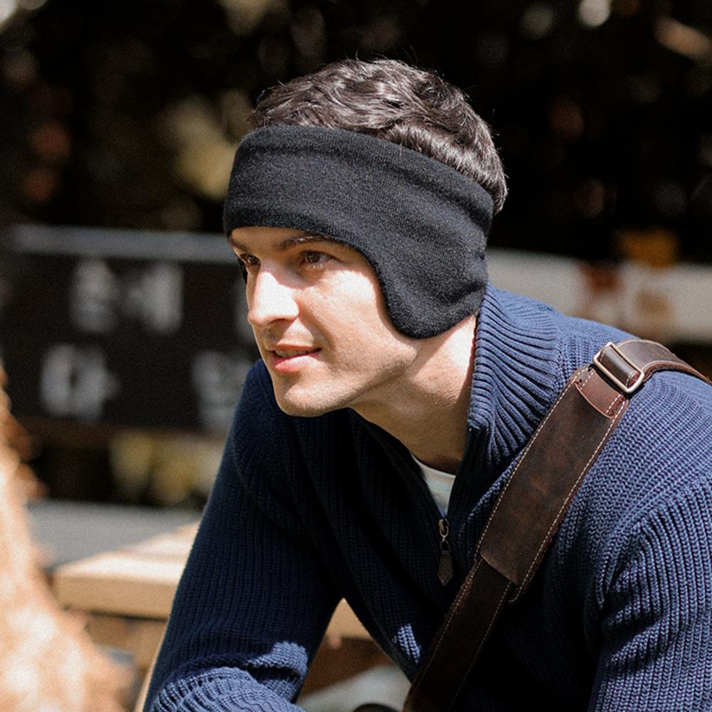 Velo bandana orelha muff inverno masculino acolchoado e engrossado aquecedores de orelha para evitar frio e vento quente orelha muffs quente sweatband