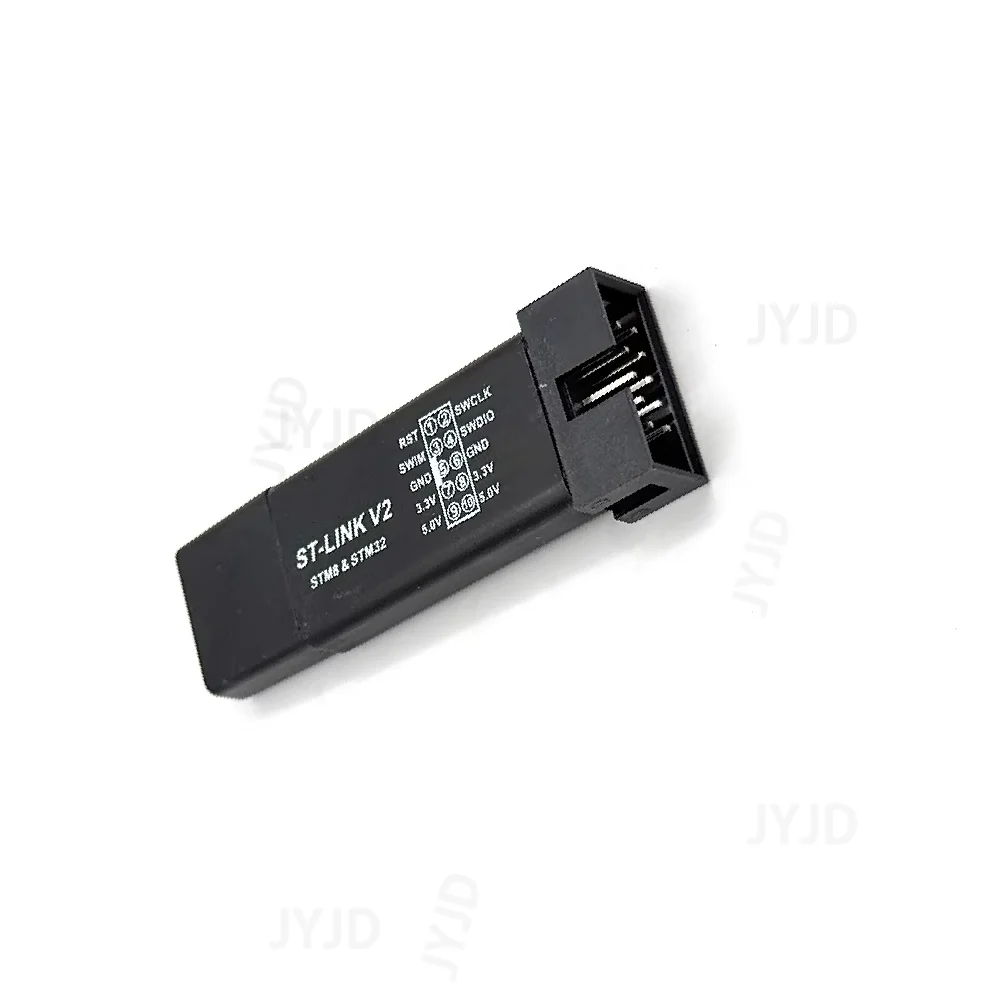 1Set ST LINK Stlink ST-Link V2 Mini STM8 STM32 Simulator Download Programmer Programming With Cover DuPont Cable ST Link V2