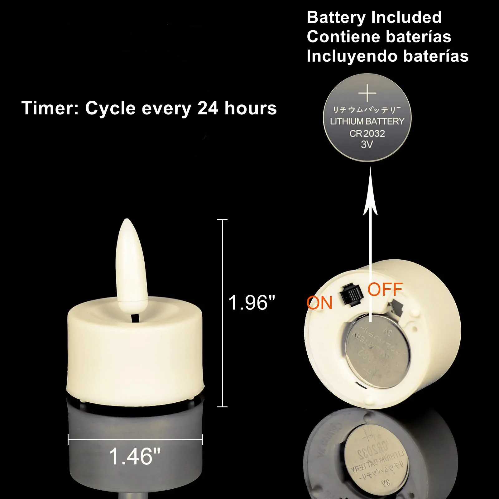 Led Flameless 깜박이는 배터리 작동 차 조명 양초 원격 봉헌 양초 발렌타인 데이 웨딩 크리스마스 장식