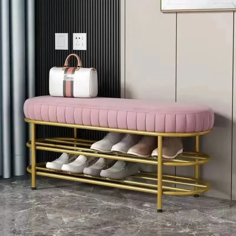 สตูลรองเท้าที่ประตูบ้านสตูลทางเข้าDesigner CloakroomโซฟาสตูลกับผนังยาวBenchปลายเตียง