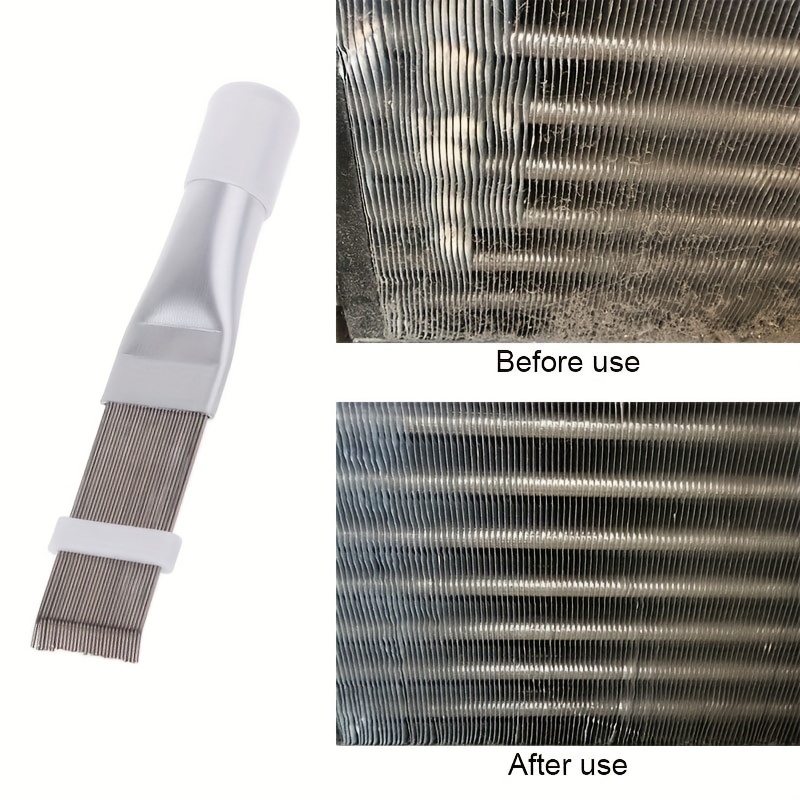 Fin comb air conditioner fin comb stainless steel fin brush condenser cleaning brush radiator wholesale