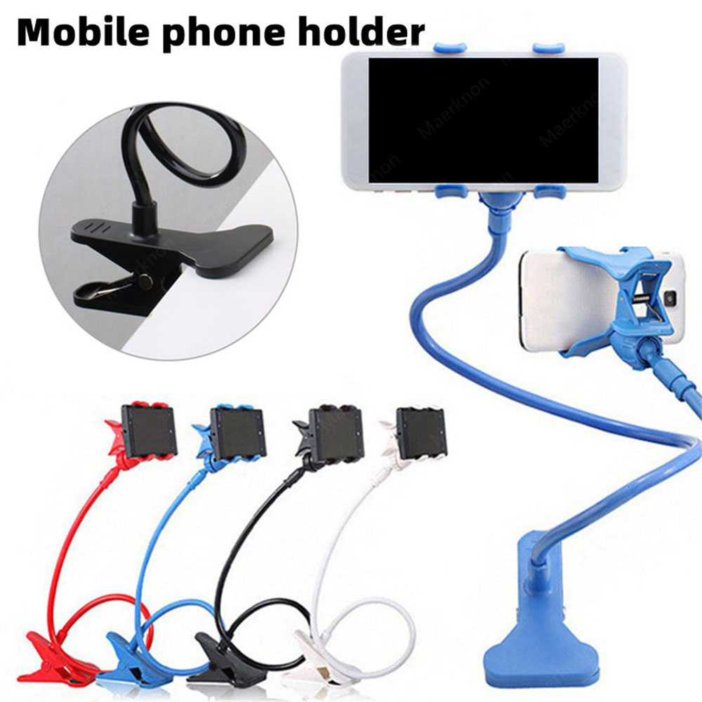 Universal Smartphone Halter Einstellbare Faul Handy Halter Flexible Arm Clip Bett Desktop Halterung Halterung Ständer Für Alle Telefon