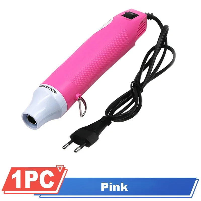Pistolet na gorące powietrze 220V Temperatura lutowania Pistolet dmuchawy DIY Rzemiosło Elektryczna suszarka na gorące powietrze Mini opalarka do rur termokurczliwych Owijka samochodowa