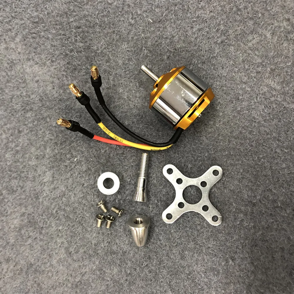 1pcs A2212 Brushless Motor 930/1000/1200/1400/1800/2200/2450/2700KV For RC Aircraft Plane Multi-copter Brushless Outrunner Motor
