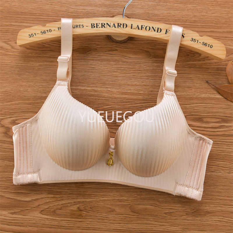 Gran oferta 2024, sujetador de realce inalámbrico sin costuras, sin anillo de acero, lencería acolchada gruesa de 8cm, correas ajustables, sujetadores sexys cómodos