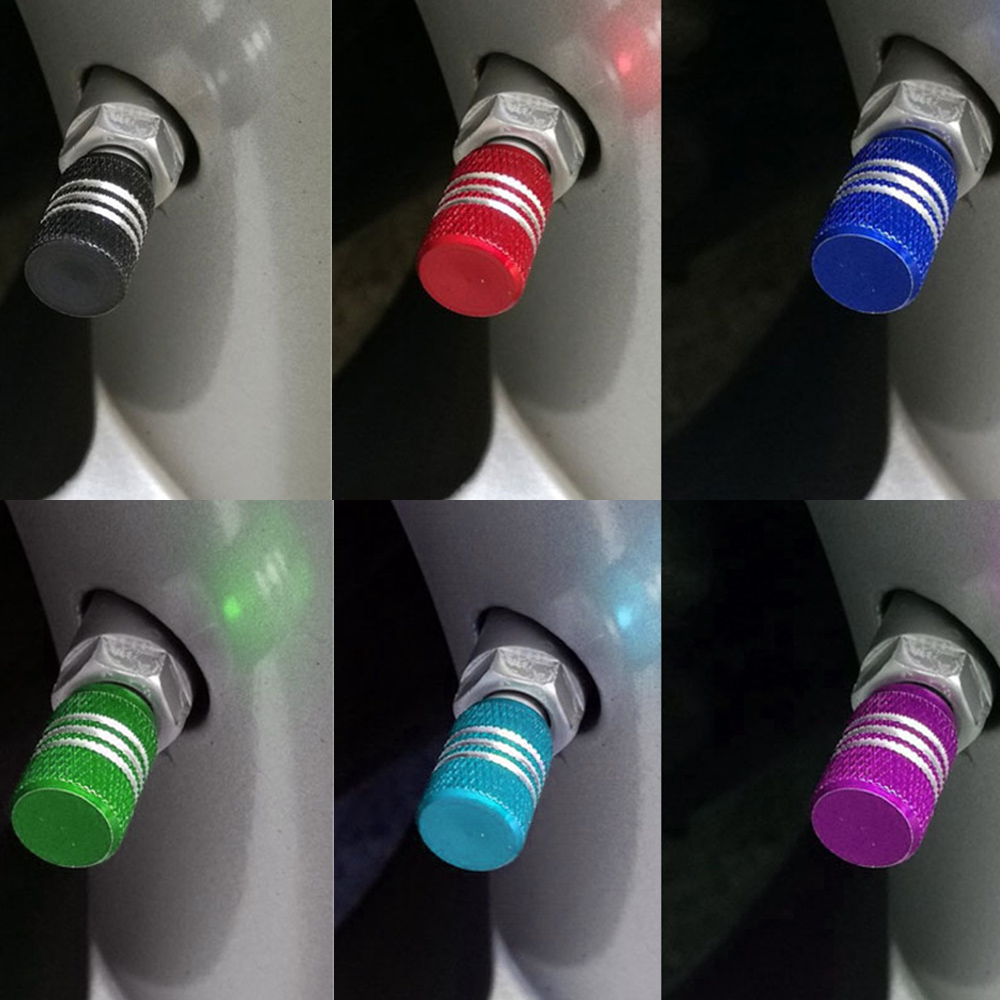 8pc tampas da válvula do pneu aro da haste capa à prova de poeira tampa da roda automática tampas do bocal da liga de alumínio para carros e motocicletas bicicletas
