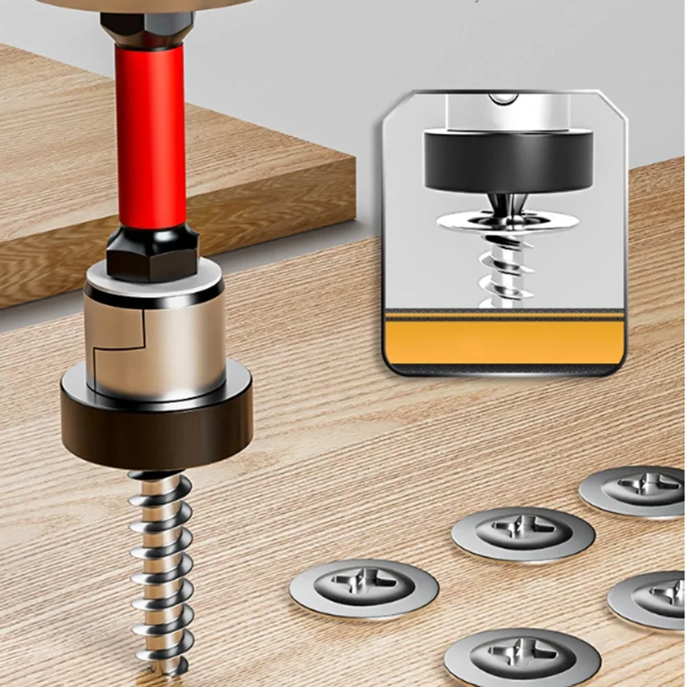 Positioning Screwdriver Bits Drywall Screw Bits 50mm Gypsum Board Plasterboard Screws Locating Batch Head Drilling Tools