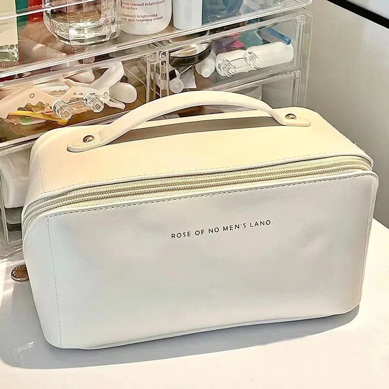 Make-up organisator Vrouwelijke toilettas Tas Make-up tas Opbergtas Luxe Lady Box, make-up tas, organisator tas voor reizen met ritssluiting