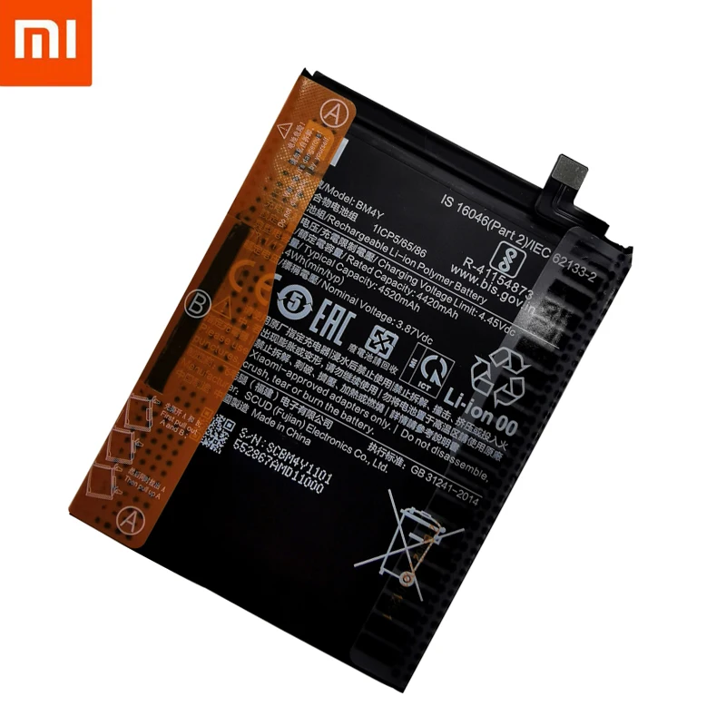 2024 года, 100% оригинальный аккумулятор BM4Y 4520 мАч для Xiaomi Poco F3 Redmi K40 Pro K40Pro, аккумуляторы + инструменты, бесплатная быстрая доставка