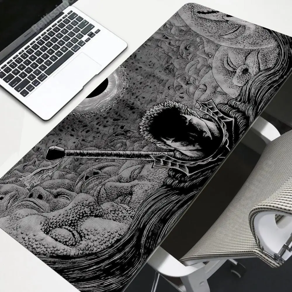 Gaming Accessories Varmilo Keyboard Computer Mousepad CS GO LOL Mouse Pad Berserk Guts Anime Dywan Gamer 900X400mm XXL Desk Mat