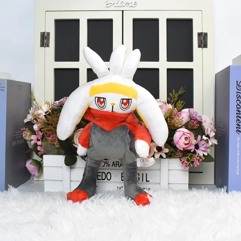 Scorbunny Evolution Raboot ของเล่นตุ๊กตายัดไส้ตุ๊กตาหมอนตกแต่งบ้าน Kawaii กระต่ายของขวัญคริสต์มาสสําหรับเด็กเพื่อน