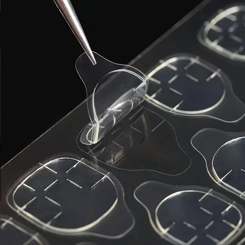 240 個ネイルゼリー接着剤両面偽ネイルアート粘着テープ接着剤ステッカー偽ネイル接着剤超粘性