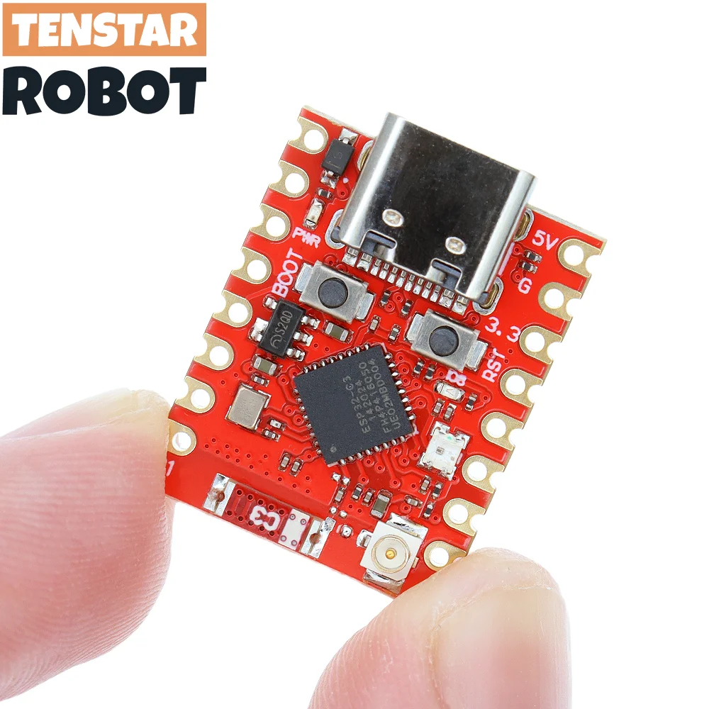 TENSTAR ESP32-C3 SuperMini Plus Development Board WiFi Bluetooth ESP32 C3 Super mini V2.0 Rood bord