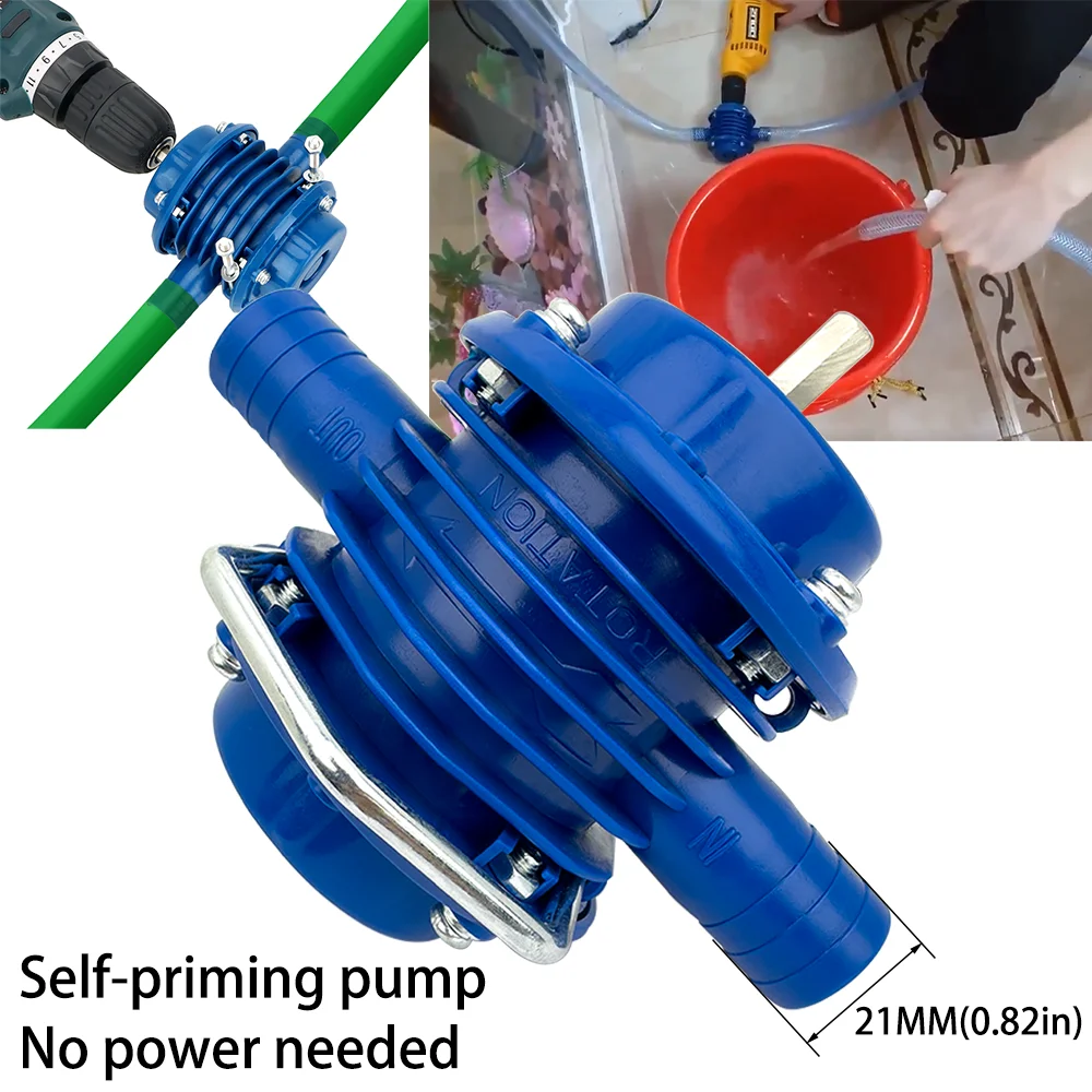 Pompe de forage électrique Portable, pompe de transfert de liquide auto-amorçante, pompe de fluide Diesel, pompage, outils d'extérieur de jardin domestique