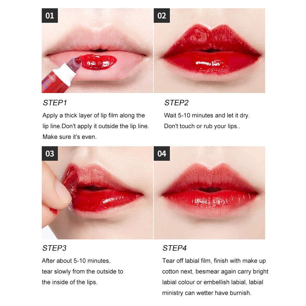 Lápiz labial líquido mágico de 6 colores, resistente al agua, duradero, sin decoloración, brillo de labios, tatuaje, esmalte de labios teñido, cosméticos