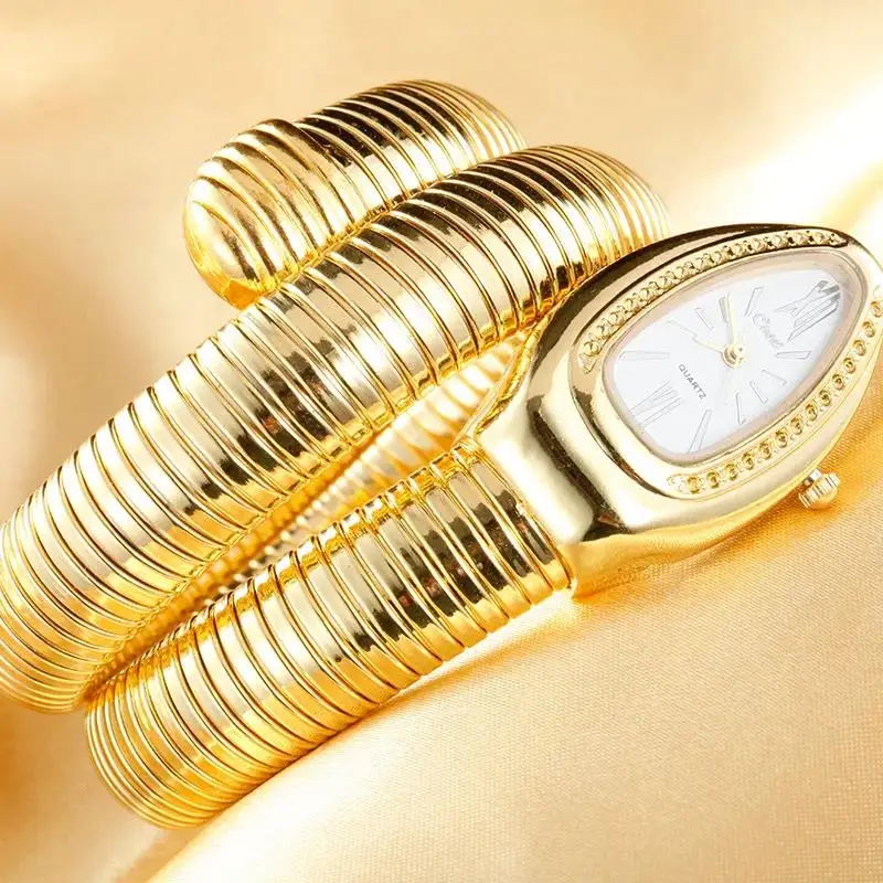 Alta qualidade de luxo feminino relógio de quartzo pulseira de aço inoxidável ouro senhoras relógios relógio de pulso moda senhoras apenas relógio