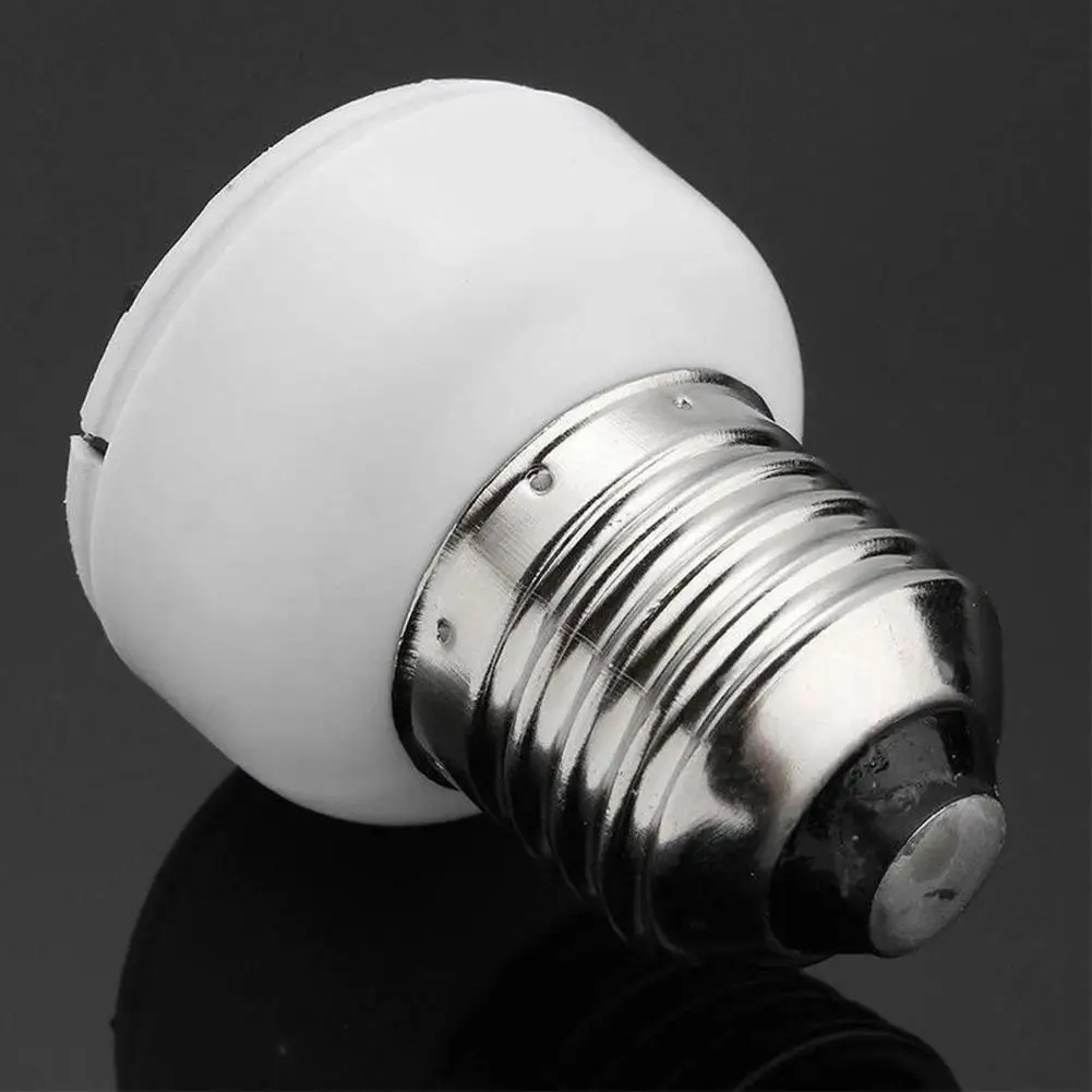Newest Screw Light Bulb Socket Lamps Holders White Holder Sockets Power Conversion Adapter For E27/b22/e14 Us Eu Plug