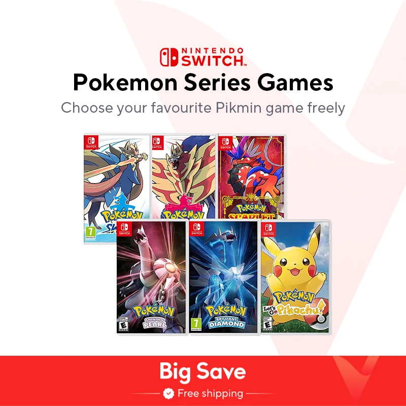 Pokemon Brilliant Diamond - Nintendo Switch Game Deals 100% Official Physical Game Card Genre Action RPG for Switch OLED Lite