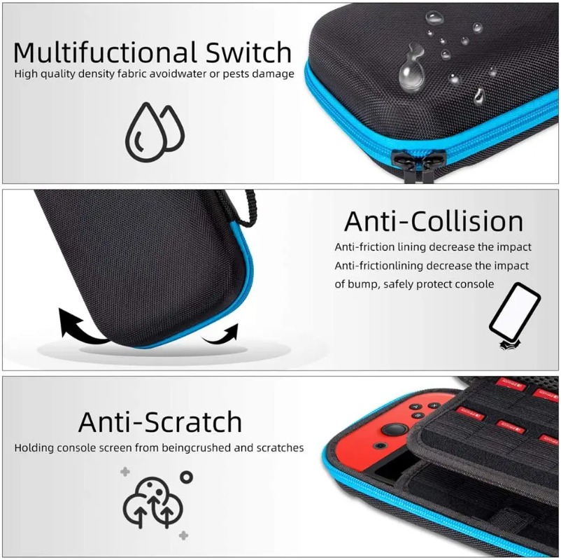 Novo saco de armazenamento para nintend switch nintendos console portátil bolsa de transporte para nintend switch oled lite acessórios do jogo