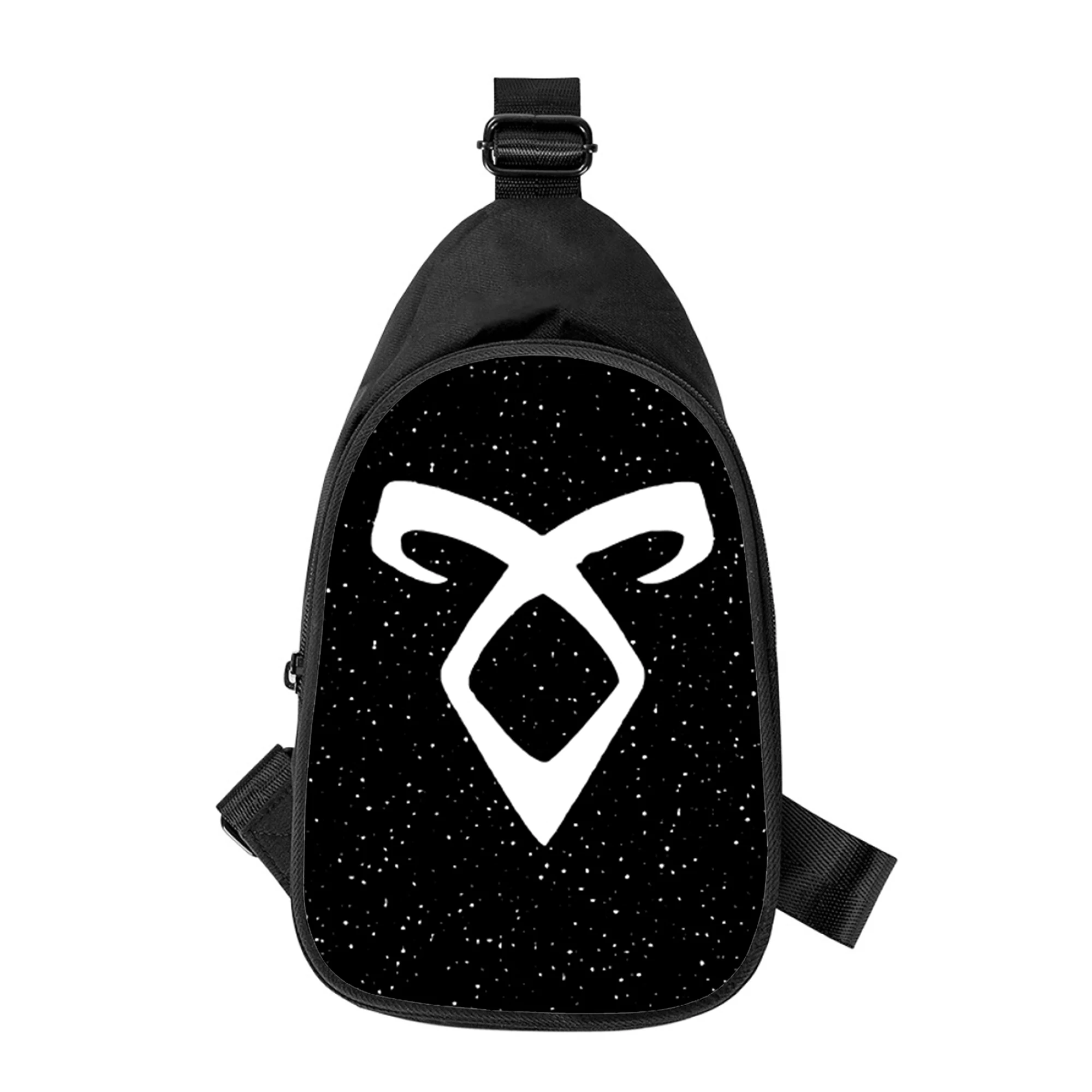 Shadow hunters 3D-Druck neue Männer Kreuz Brusttasche diagonal Frauen Umhängetasche Ehemann Schule Hüft tasche männliche Brust packung