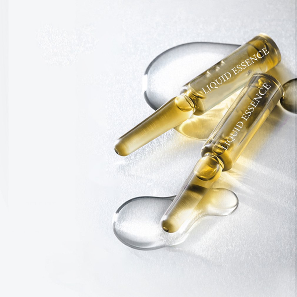 28 botellas de ampolla de ácido hialurónico fullereno, suero facial que reduce los poros, nicotinamida antiedad, blanqueamiento, hidratante, arrugas