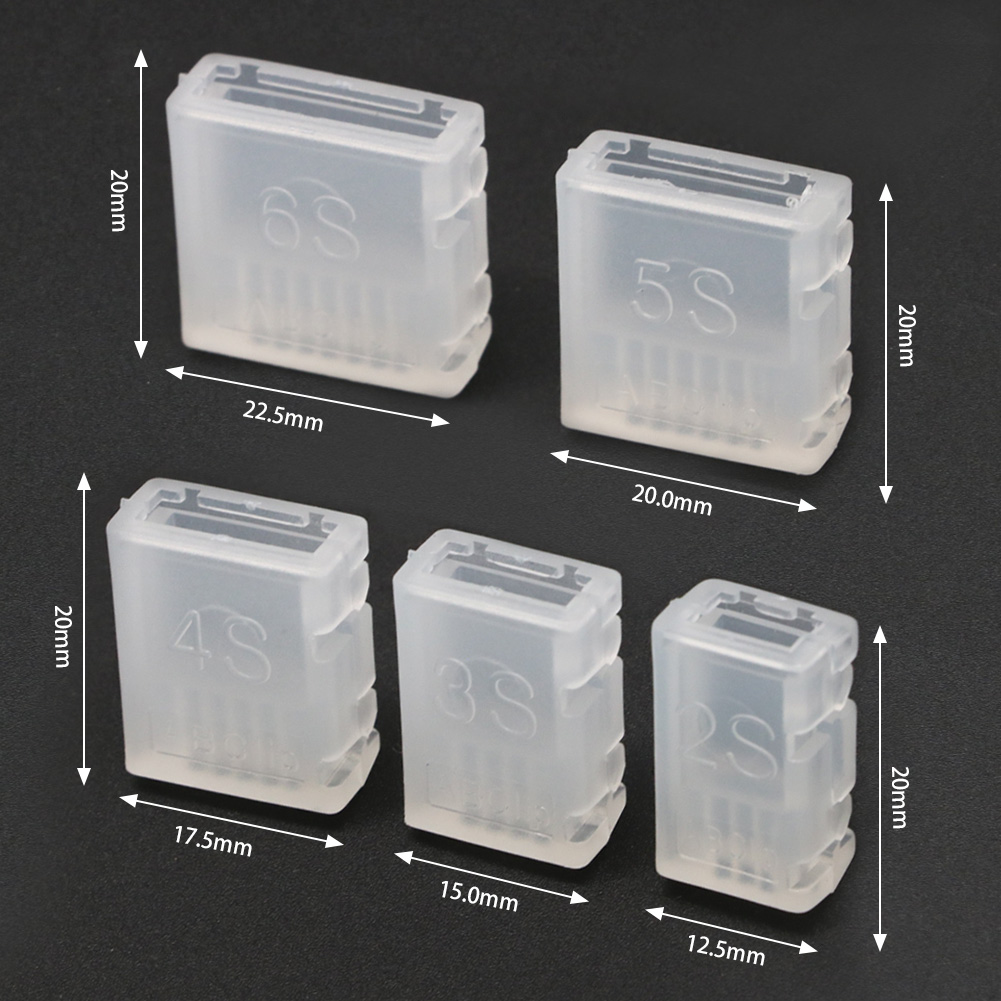 20 ピース/ロット 2S 3S 4S 5S 6S JST-XH バランスヘッド保護バランスプラグセーバー AB クリップ Rc リポバッテリー用