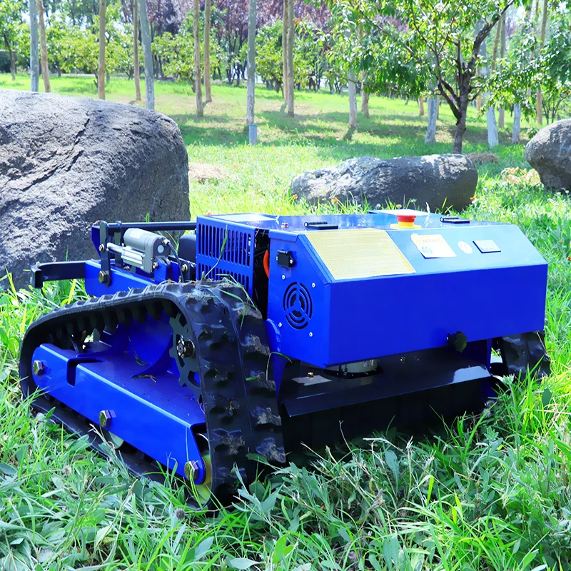 Anpassbarer, werkseitig preisgünstiger ferngesteuerter Rasenmäher, ein Nullgang-Wartungsroboter für den Außenbereich für Rasenflächen