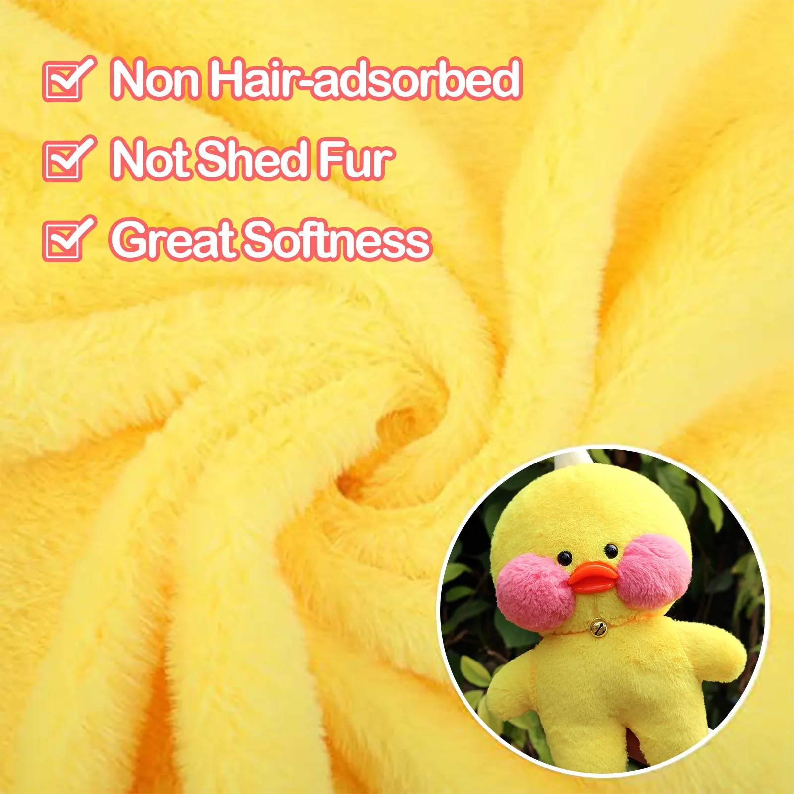 30Cm Pato Sang Trọng Lalafanfan Vịt Dễ Thương Đồ Chơi Nhồi Bông Vịt Vàng Ôm Flifan Vịt Đáng Plushes Động Vật Plushies Gối Mềm Mại đồ Chơi