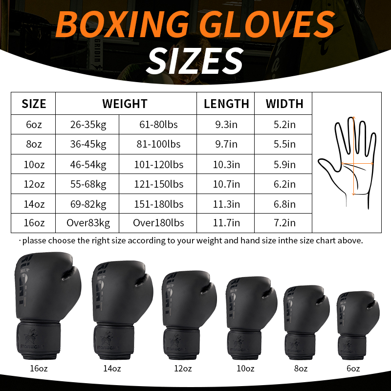 Guantes de boxeo profesionales para adultos, manoplas de lucha Sanda Muay Thai para hombres y mujeres, bolsa de arena de entrenamiento, lucha libre, MMA, 8 oz, 10 oz, 12 oz, 14 oz, 16oz