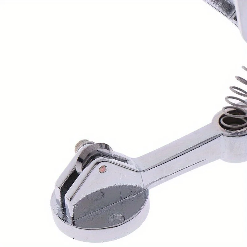 Precision Mini Glass Tubing Cutter - Easy-To-Use, Durable Tool For Cutting Beer & Wine Bottles, Scientific Pipes - Silvery