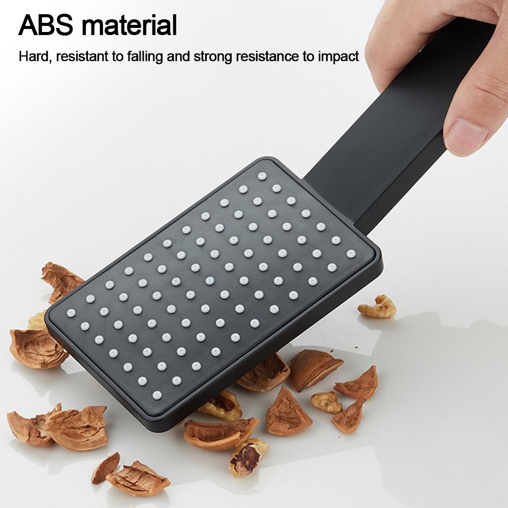 High Pressure Shower Head Square Handheld Sprinkler Silver/Black Multi-function Universal Sprayer Home Bathroom Accessories