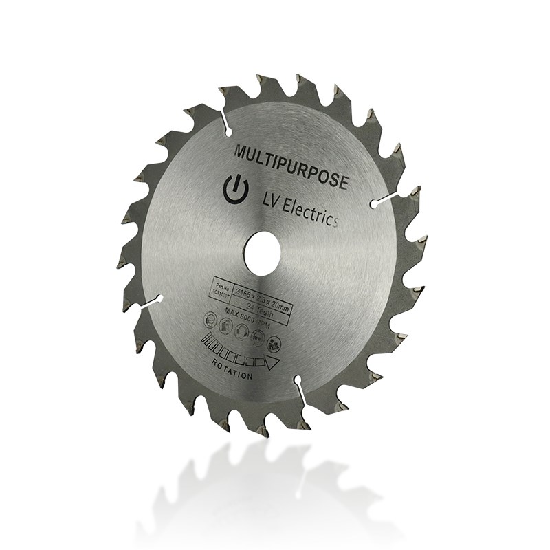 XCAN 165mm 원형 톱 블레이드 TCT 초경 톱 블레이드 목공 절단 도구 목재 절단 디스크