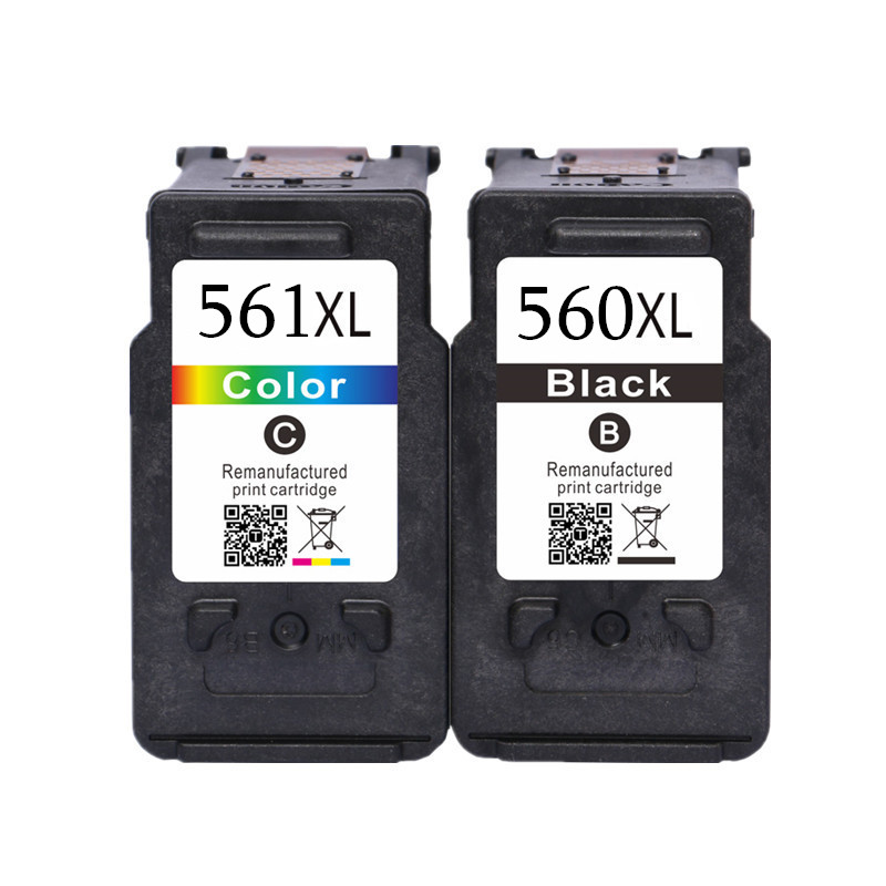ใช้งานร่วมกับ PG560 560XL 561XL สําหรับ Canon PG-560 CL-561 XL ตลับหมึกสําหรับ Canon Pixma TS5350 TS7450 TS5351 TS5352 TS5353 TS7451