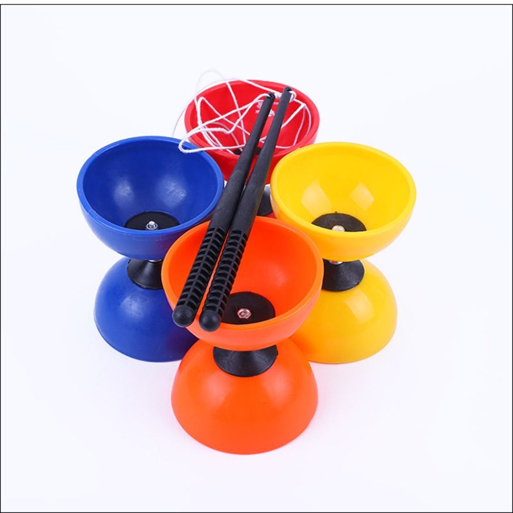 Equipamento De Treinamento Sensorial Chinês, Diabolo De Couro Macio, Espessado Chinês yo-yo Brinquedo, Forma De Tigela