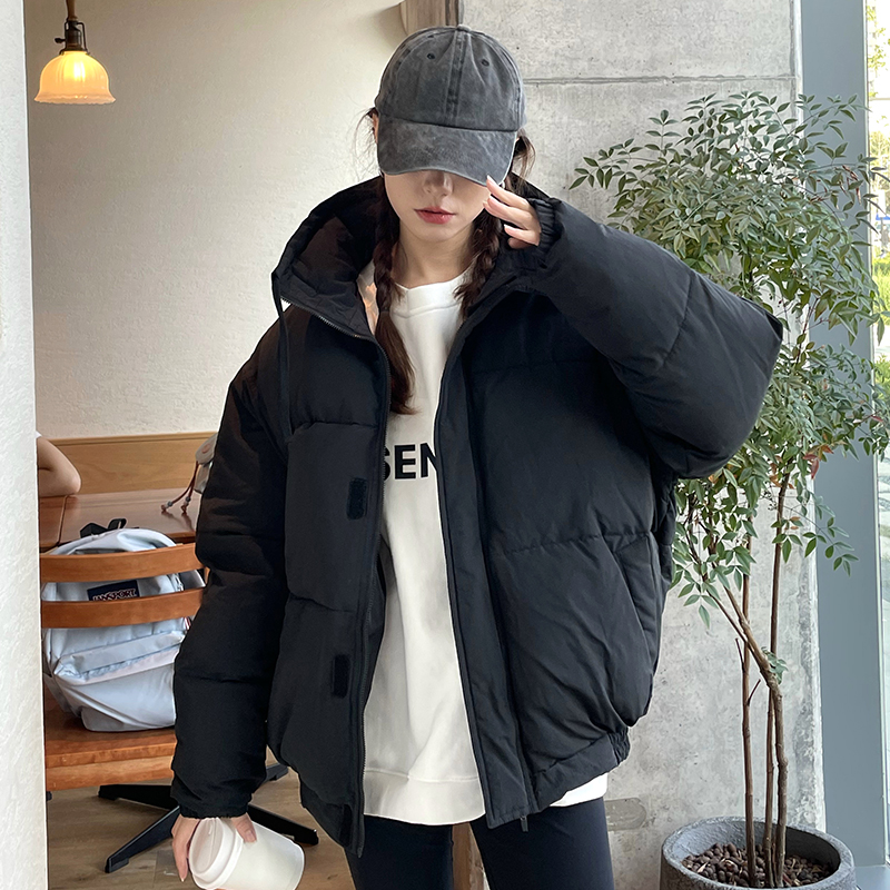 Jaqueta Casual de Estilo Urbano com Dupla Camada e Aquecimento, Fechamento com Zíper, Moda Jovem