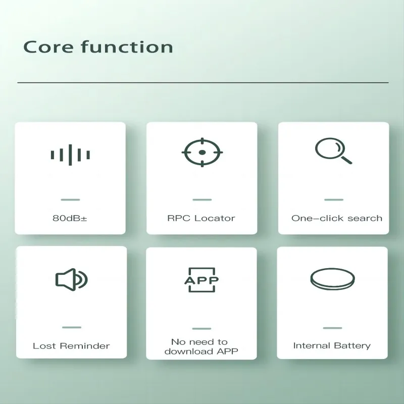 Xiaomi Mini Tracker Bluetooth GPS Tracker Anti-Lost Reminder Device Airtag Key Pet Kid Wallet Car Finder Locator Accessories