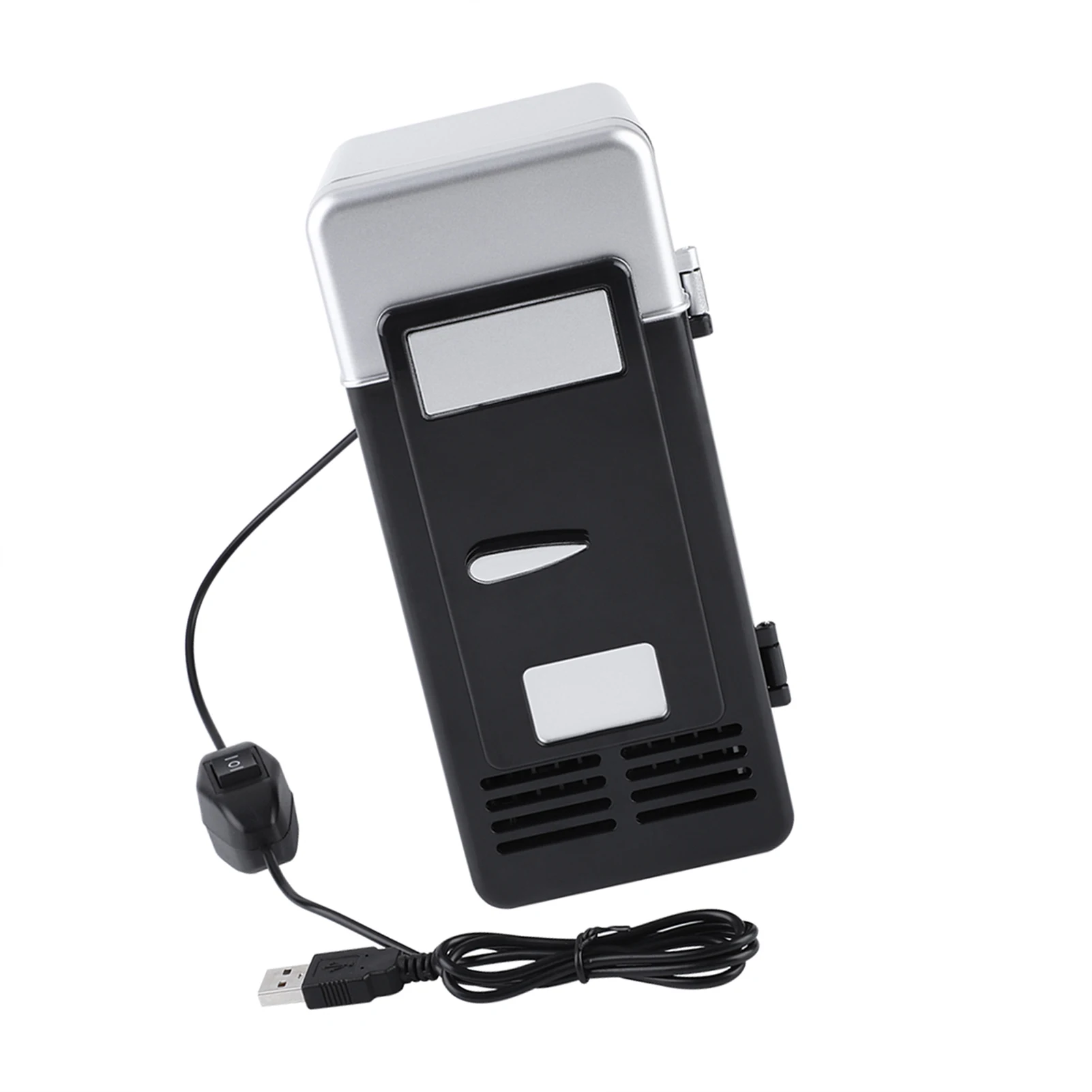Mini Fridge Cool Quickly Beverage Fridge Usb Interface Cooler & Warmer 5 Minutes Refrigerator Temperature for Cola Cans Coffee