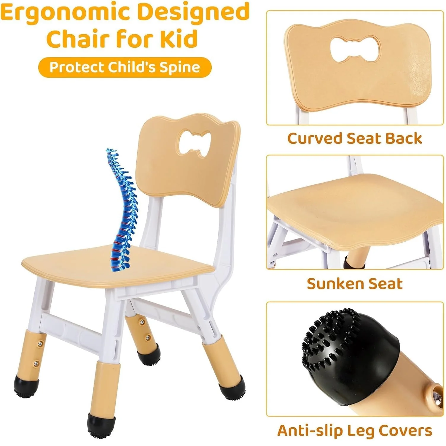 Kindertafel met 2 stoelen zitgroep In hoogte verstelbare schildertafel en stoelenset, kunststof bureau voor kinderdagverblijf/thuis