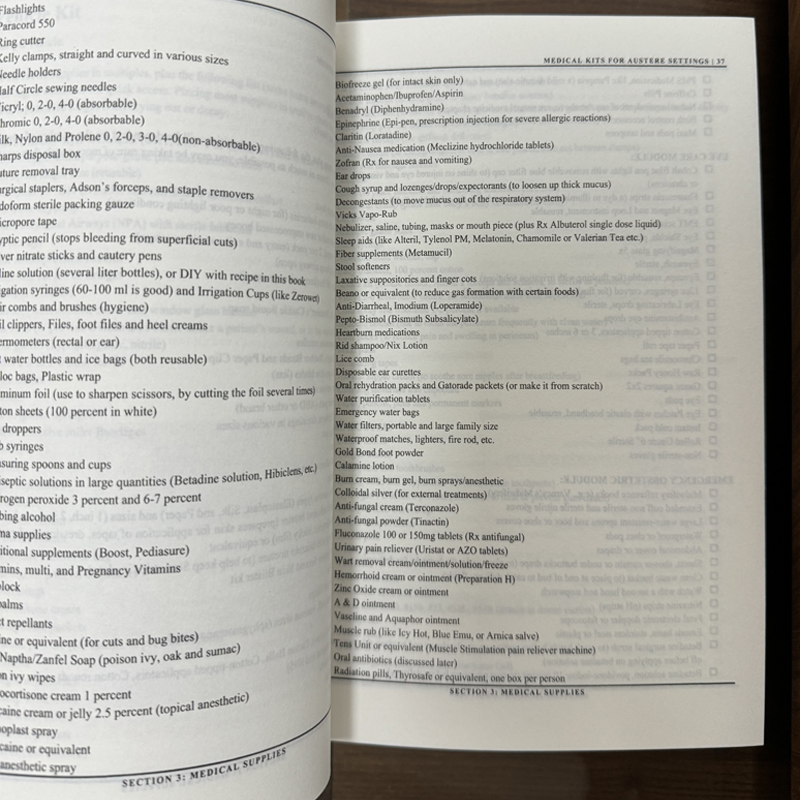 Das Überlebens medizin Handbuch Taschenbuch in Englisch Buch