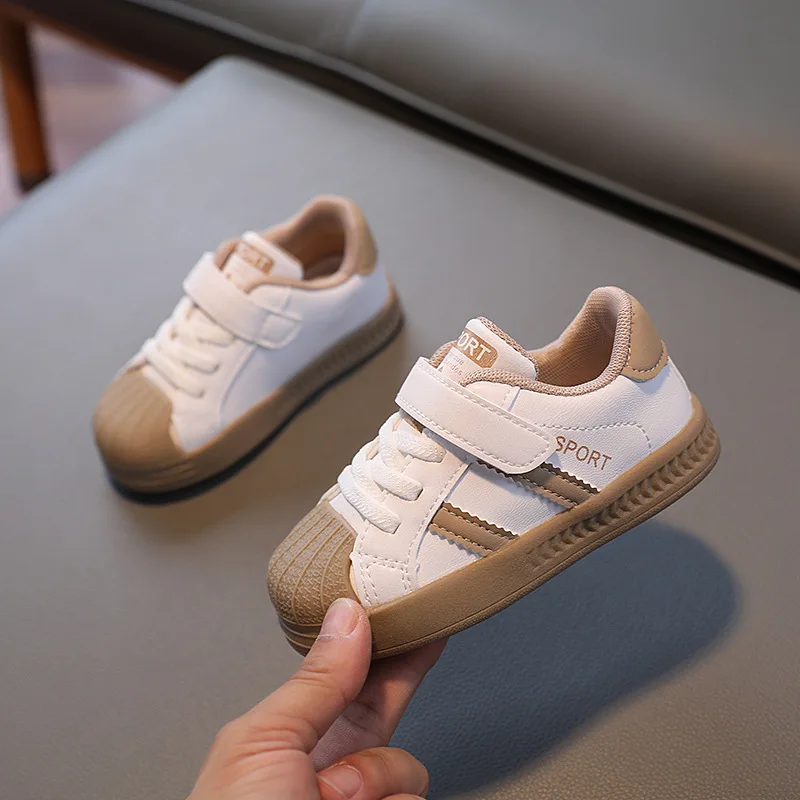 Crianças sapatos casuais tênis meninos esporte respirável tênis bebê crianças meninas sapatos primavera moda branco sapato de corrida plana