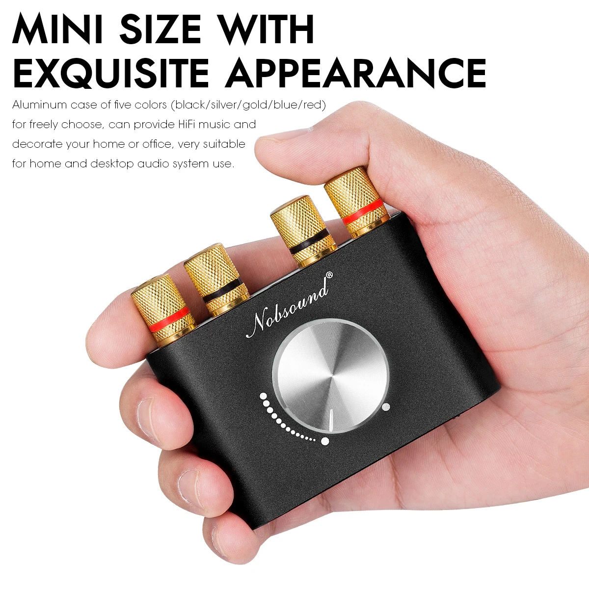 Nob sound mini bluetooth 5.0 tpa3116 digitaler verstärker hifi stereo audio empfänger leistungs verstärker 50w 50w auto sound verstärker