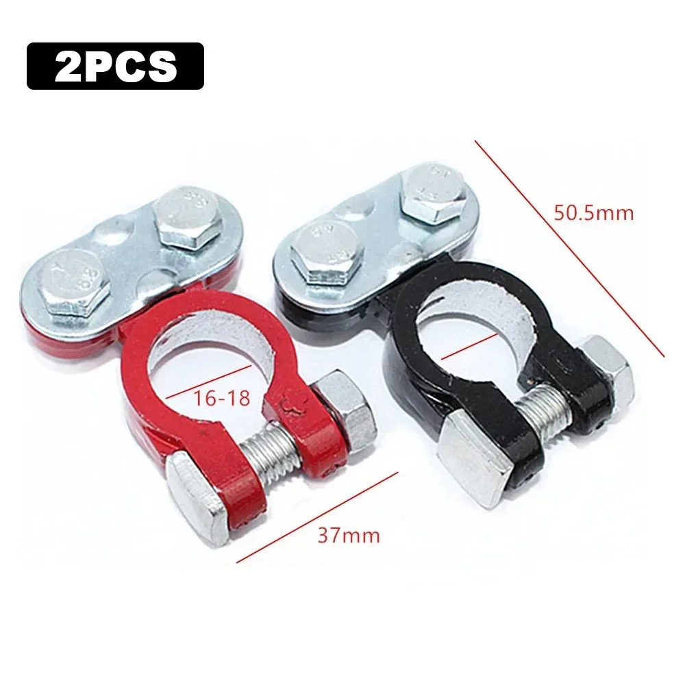 Car Battery Terminal Connectors Quick Releas Top Post Connector Pole Heavy-duty Clamp Clip Terminal Pile Head for Caravan Boat