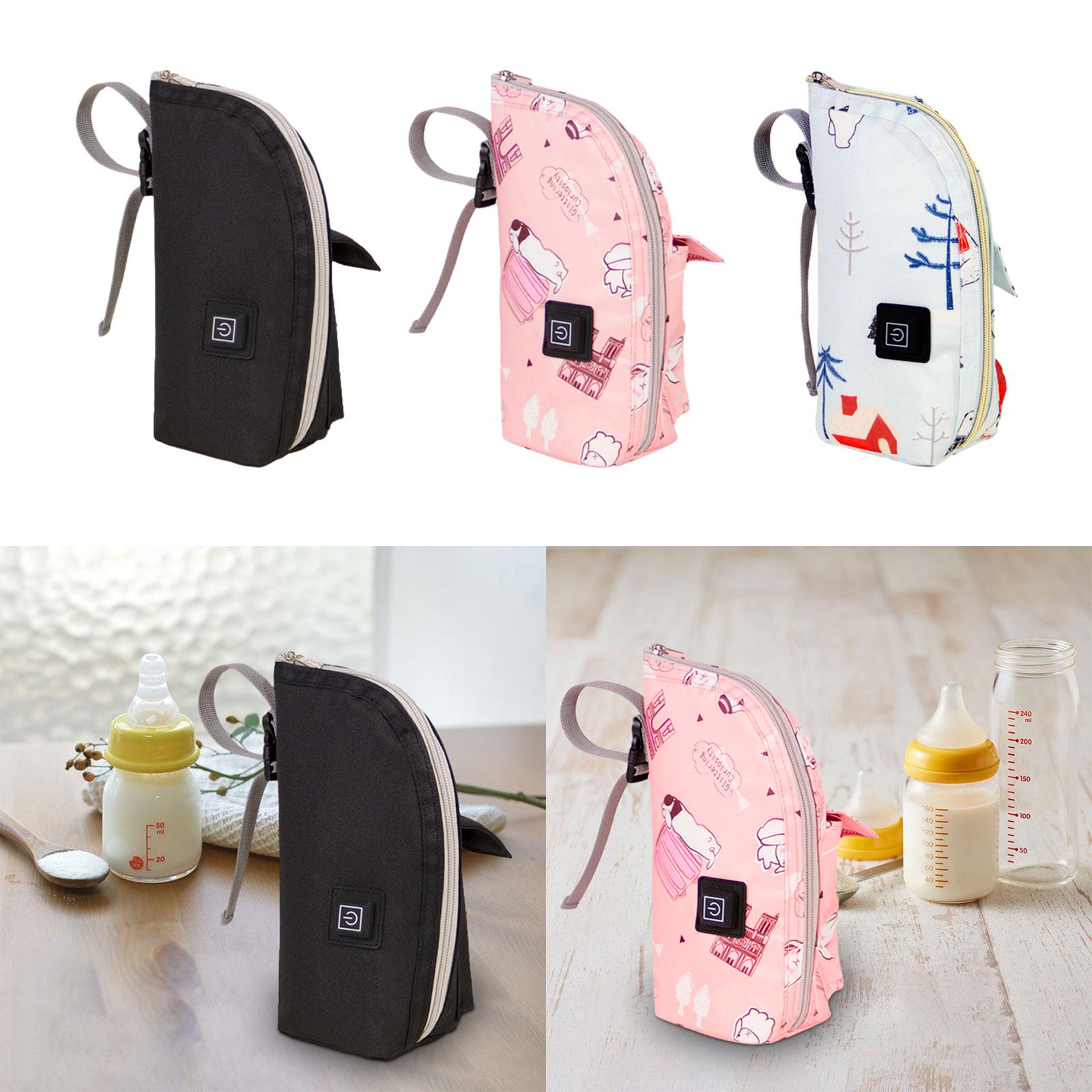 Baby Bottle Warmer Bag Feeding Bottle Warming Bag Waterproof Nursing Bottle