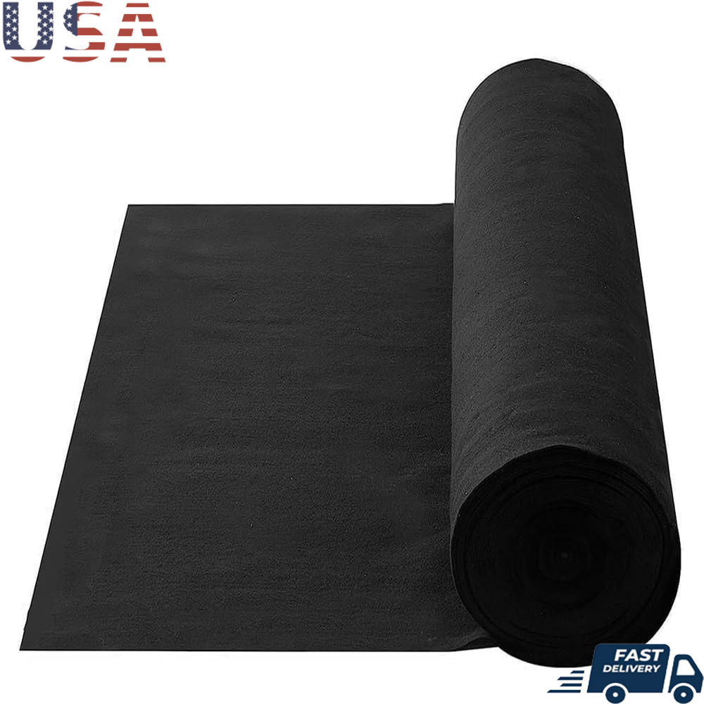 6FTx100FT Heavy Duty Non Woven Geotextile Landscape Fabric PP Drainage Tensile Strength 350N Load Capacity 440N Landscaping