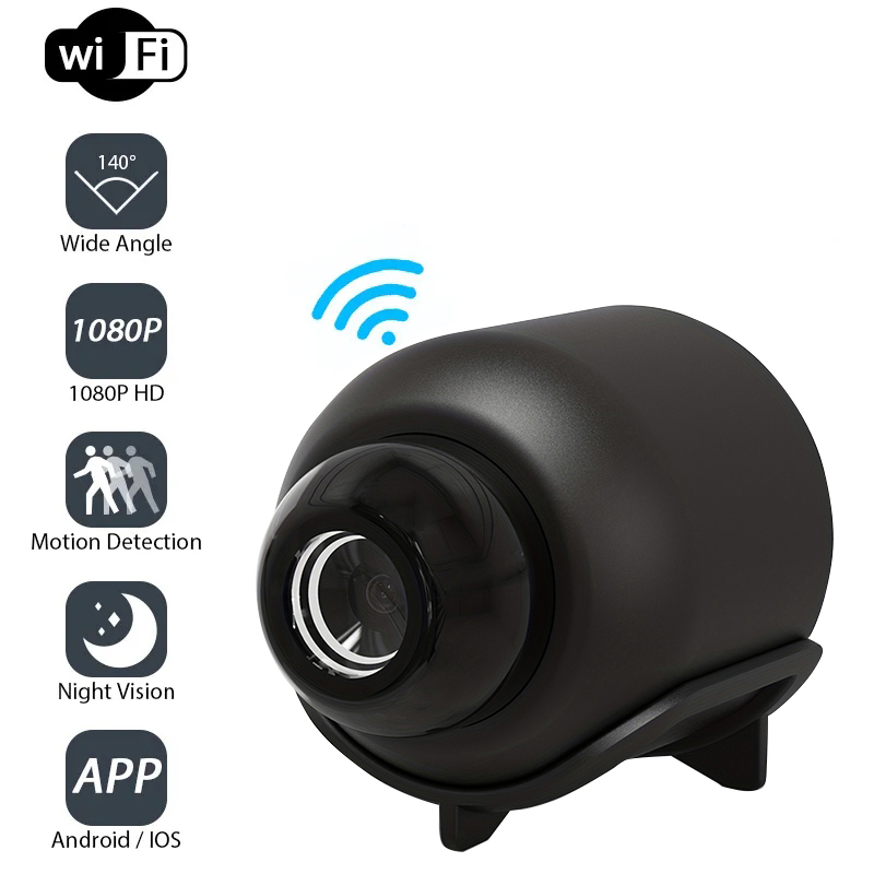 Mini Caméra Intelligente 2024 X5, WiFi 2.4G, Vision Nocturne Intérieure, Sécurité, Protection, Enregistreur Vidéo, Nouvelle Collection