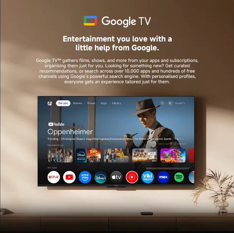 Xiaomi TV Box S 3rd gen 2 + 32GB Google TV Smart TV Box Android 4K UHD Wi-Fi 6 Dolby Vision HDR10+ asistente de Google