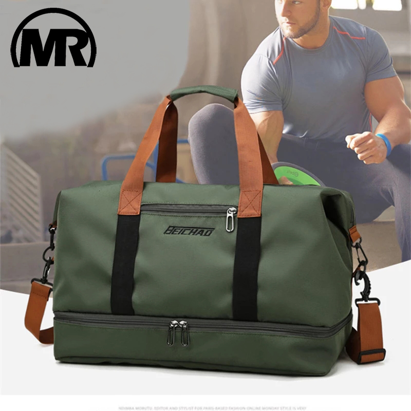 MARKROYAL, bolsos de viaje a la moda para mujer, bolso deportivo de gran capacidad para hombre, bolso mensajero impermeable para mujer, triangulación de envíos seca y húmeda