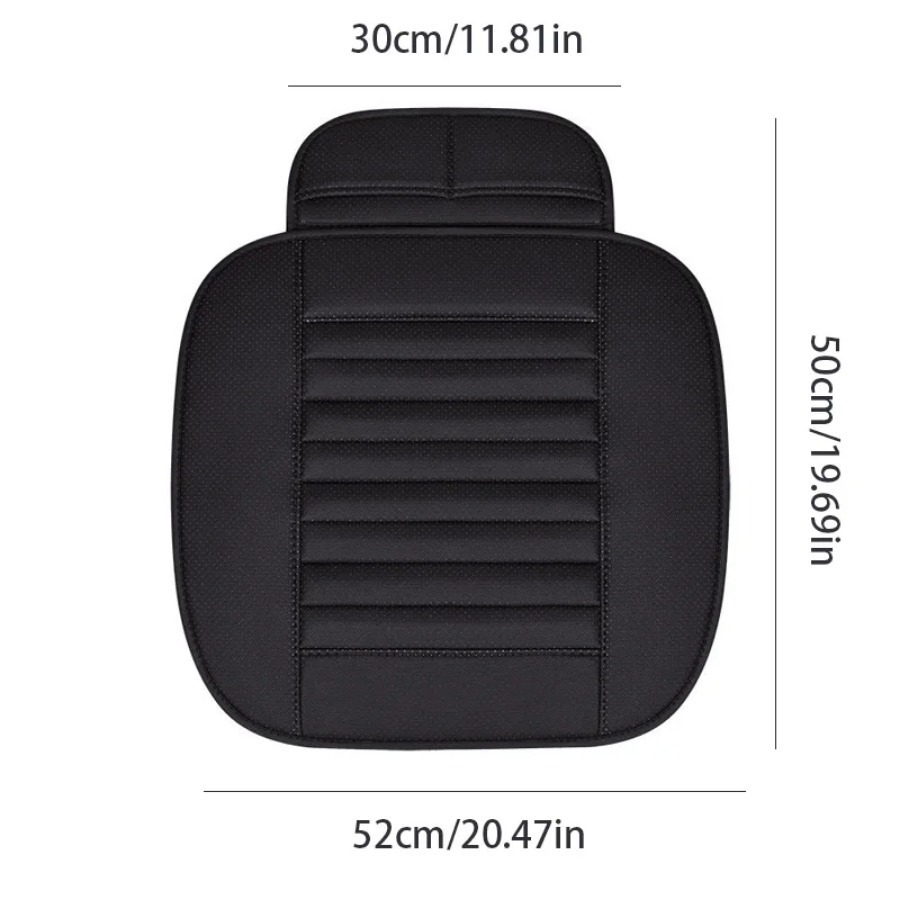 Universal รถหนังที่นั่งครอบคลุมภายในรถยนต์ที่นั่ง Mats Auto Seat-Cover Cushion Protector เก้าอี้ Pads อุปกรณ์เสริม